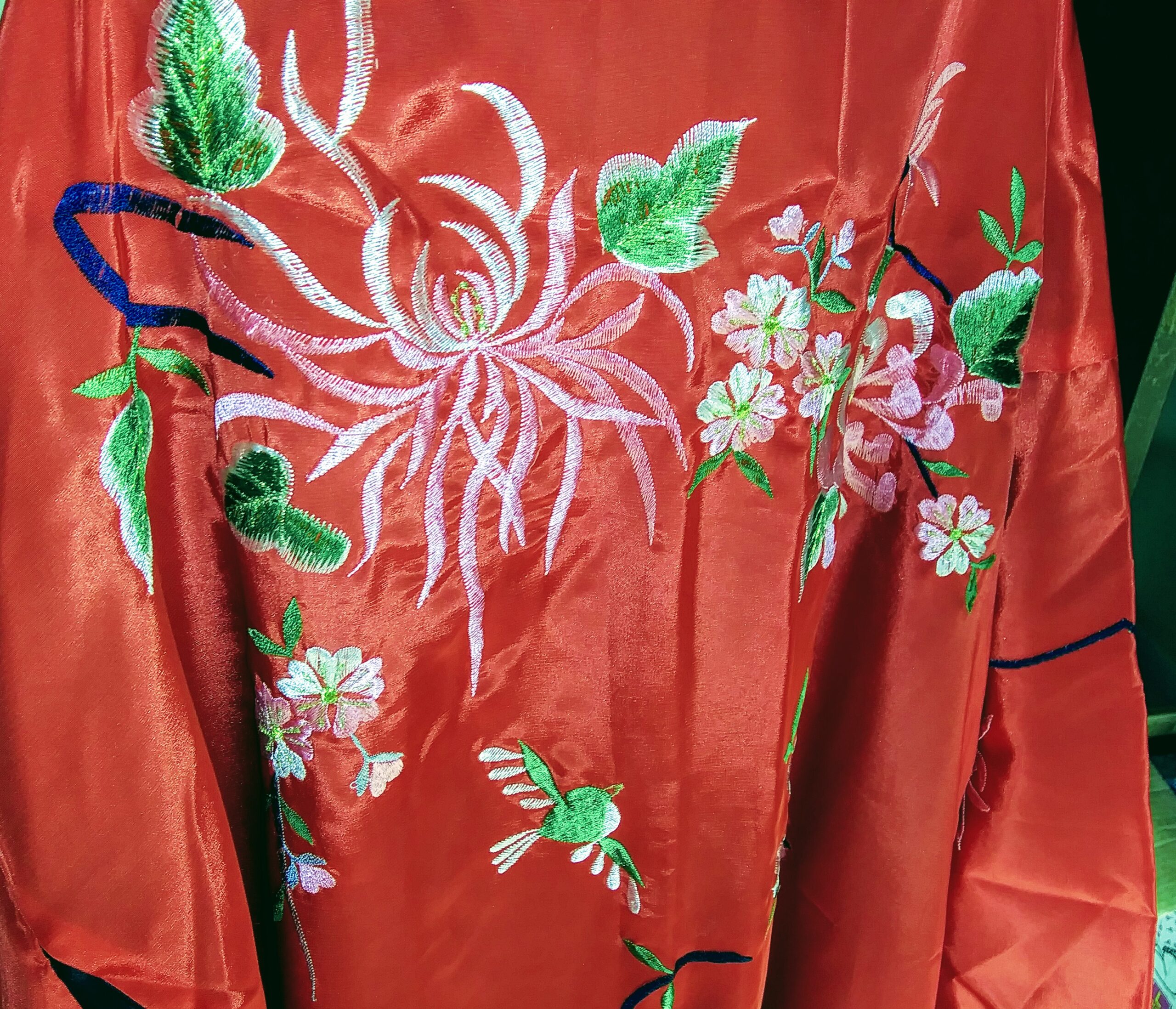 Red Kimono Robe