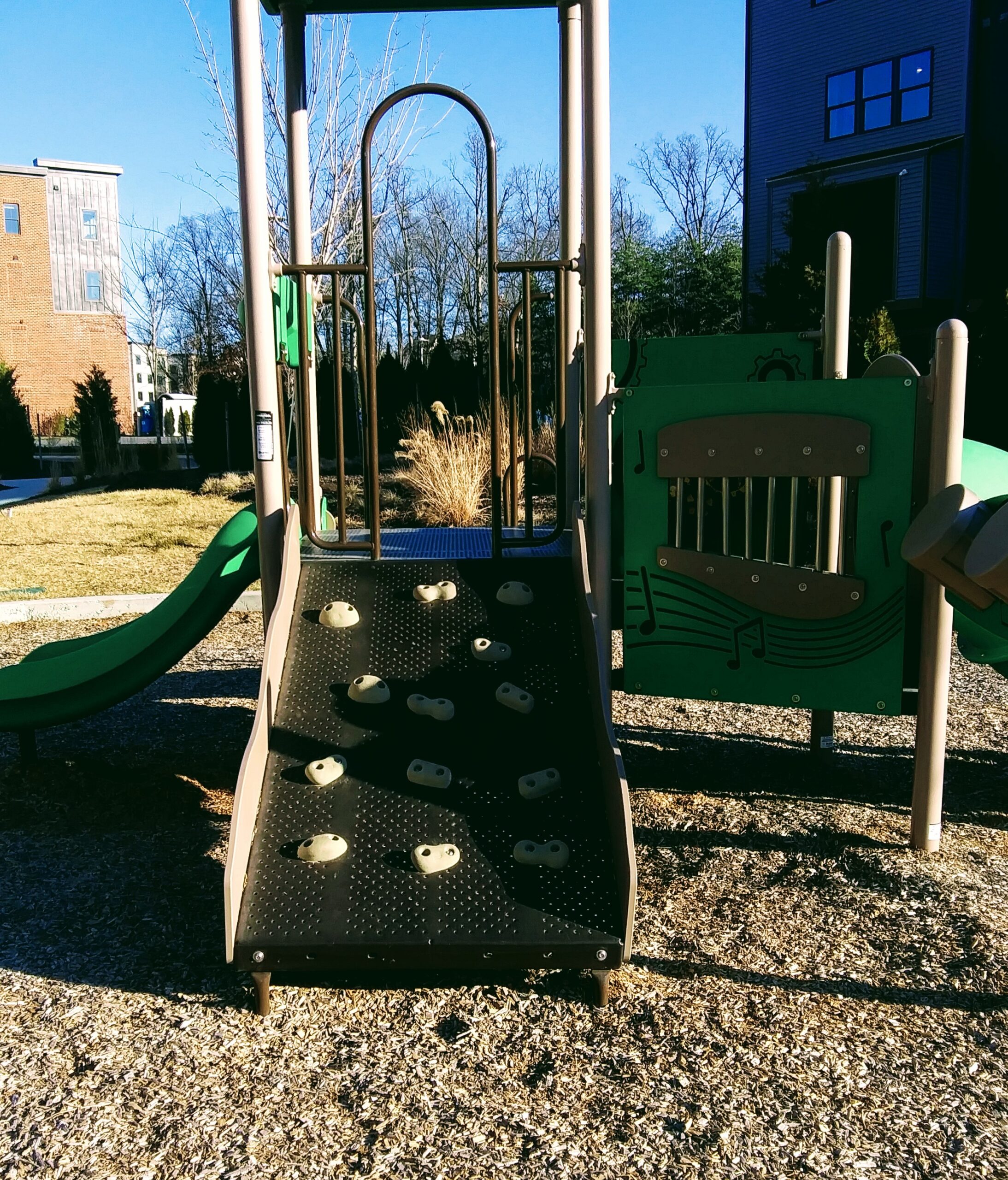 Stone Climbing Wall