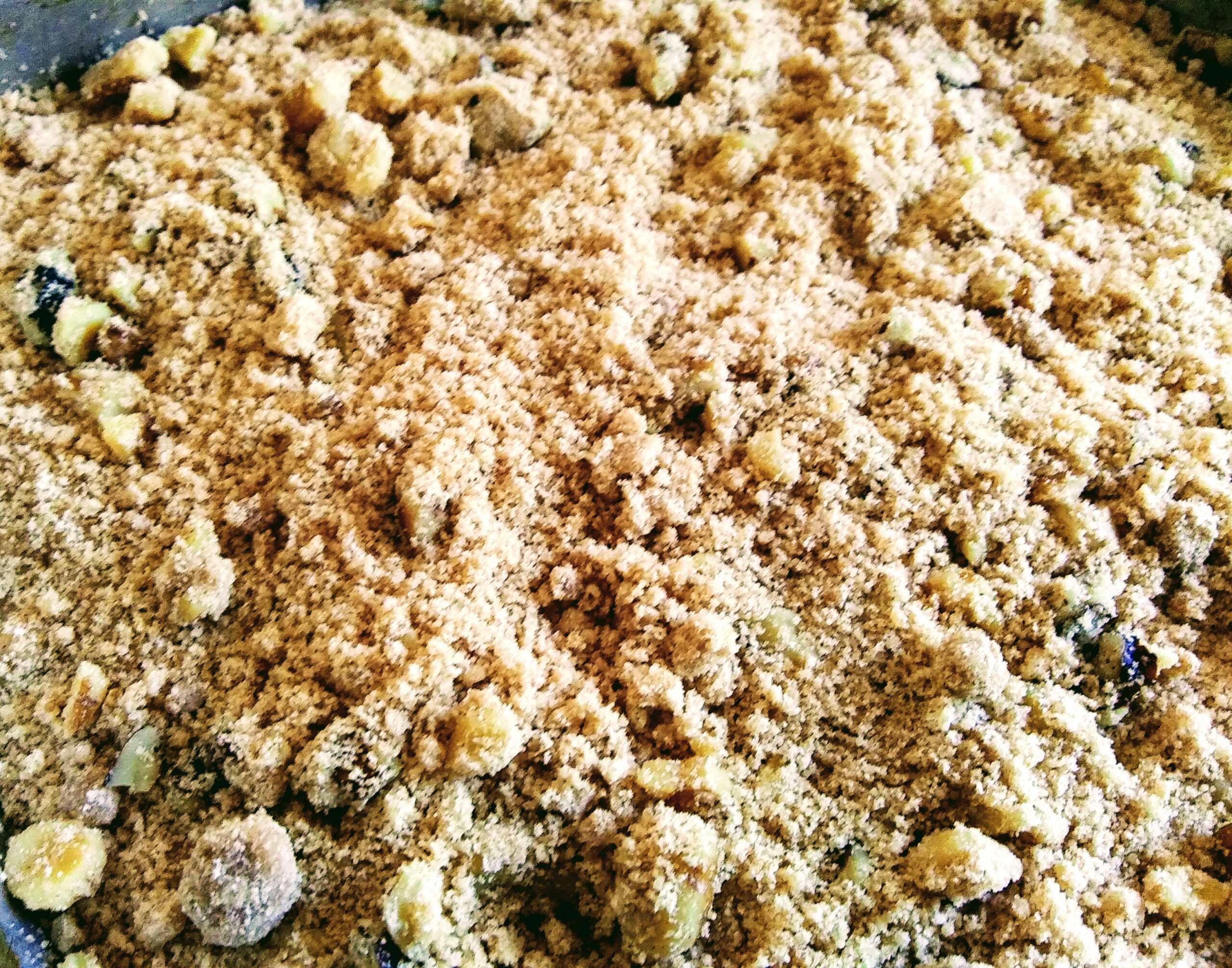 Topping for the Cinnamon Buttermilk Coffee Cake made with Walnuts