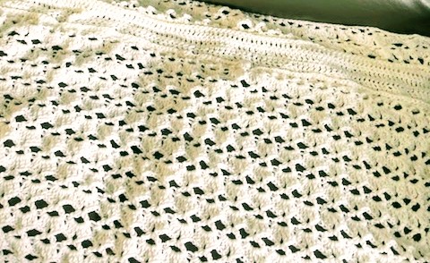 White Baby Blanket