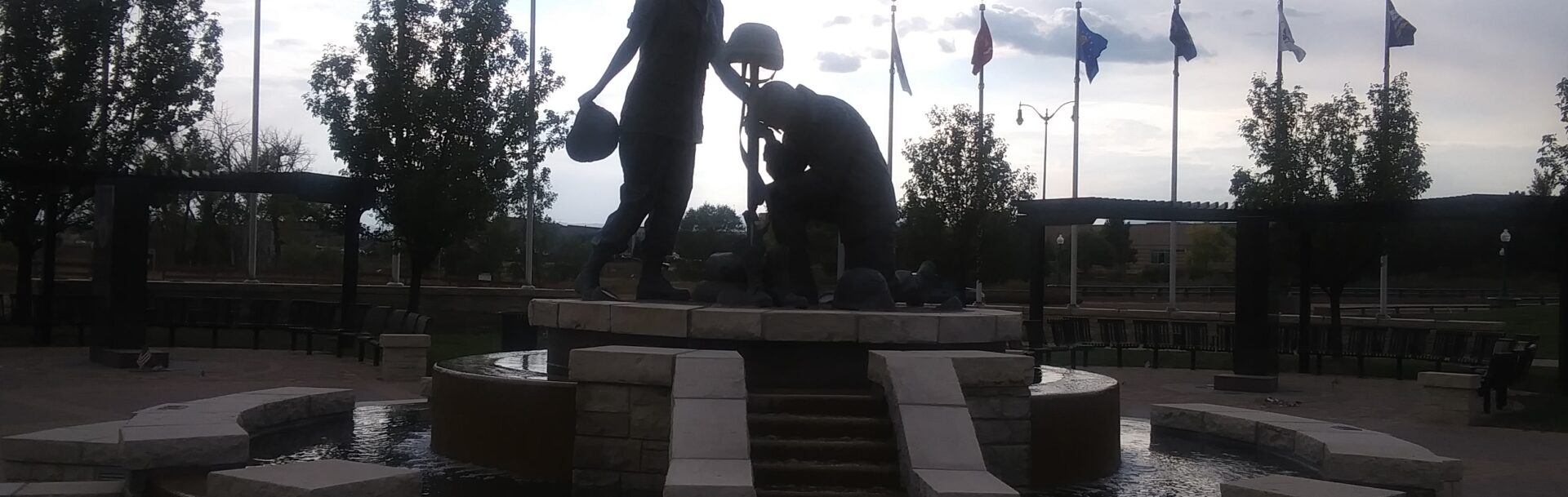 Armed Forces Tribute Garden