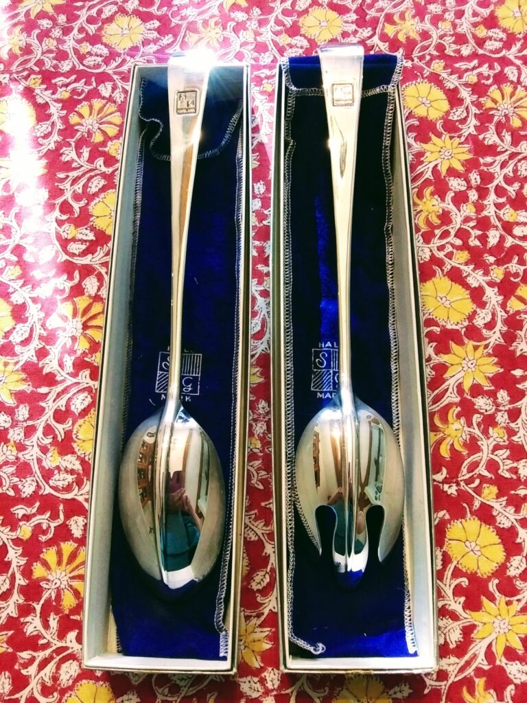 Georgian Pattern Fork and Spoon