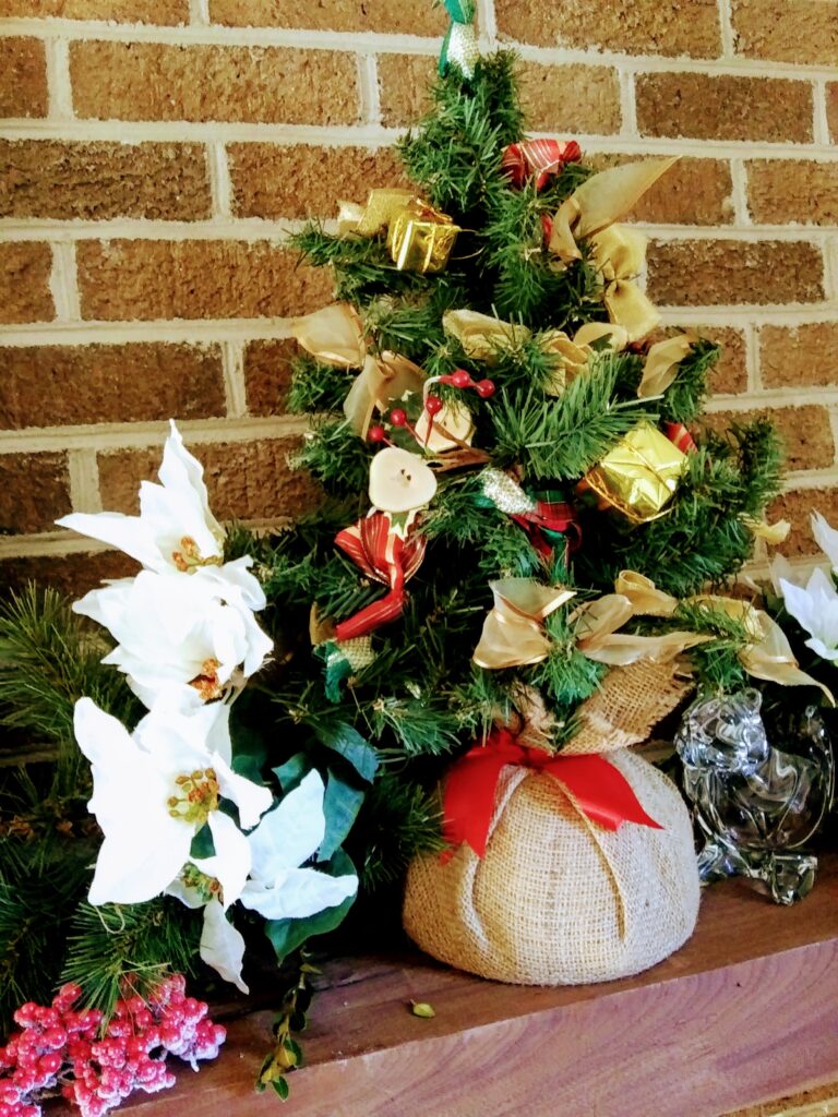 Holiday Fireplace Mantel