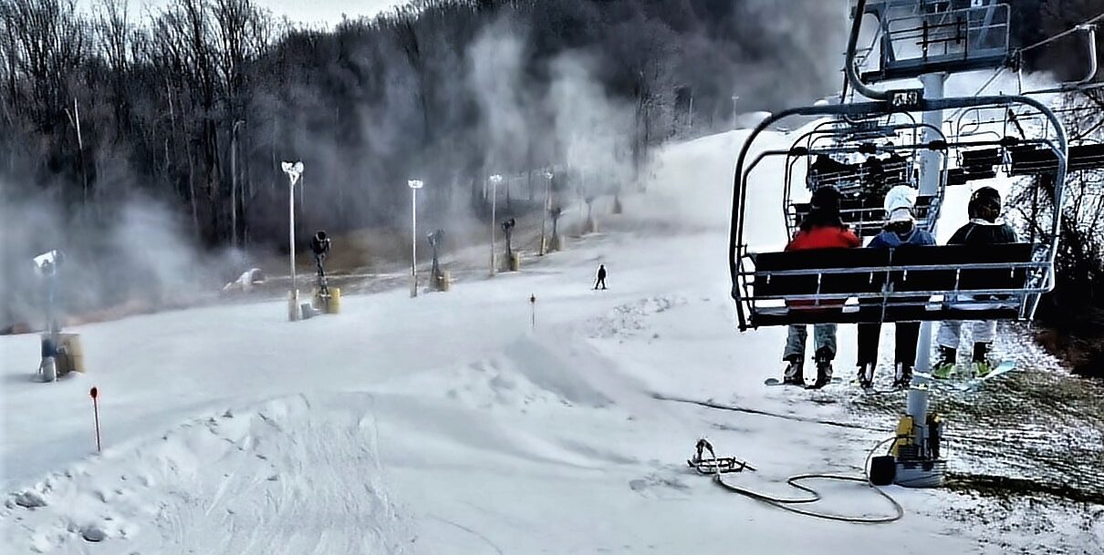 Liberty Ski Resort with Snow Guns