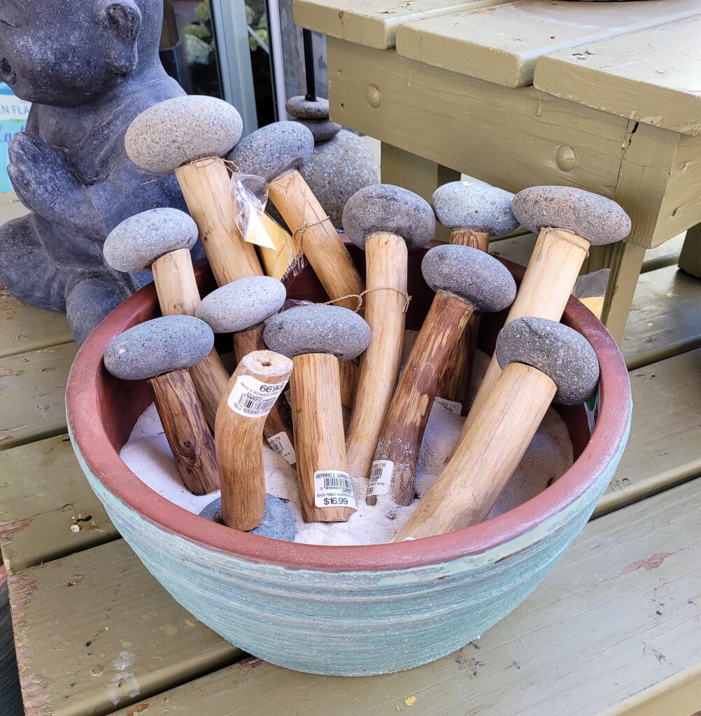 Mushroom Garden Sculptures