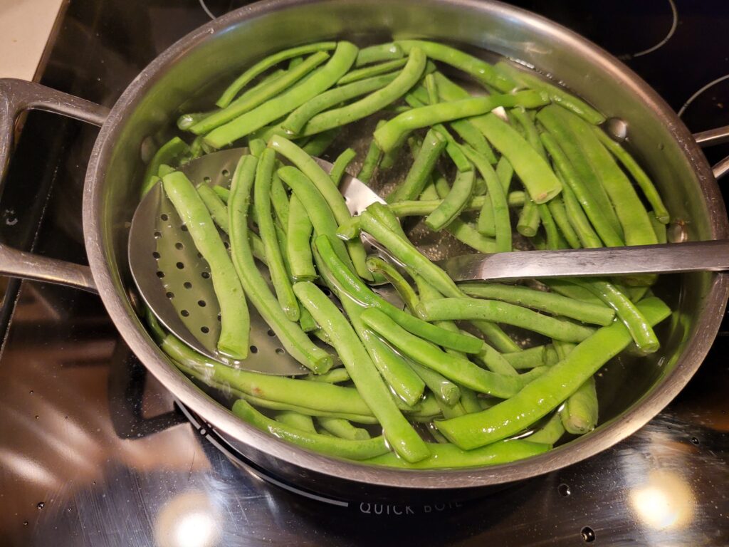 Blanching Green Beans