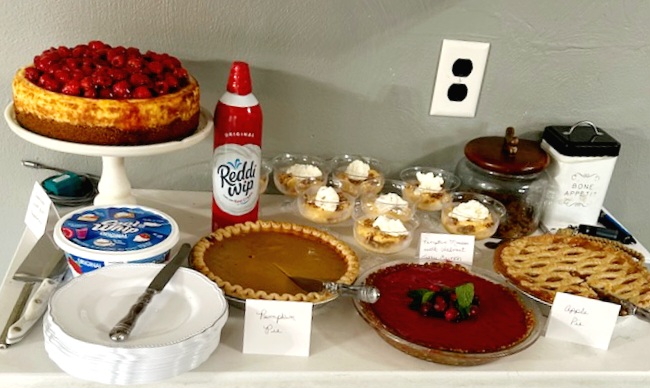 Friendsgiving Desserts, photo 10-15-2025