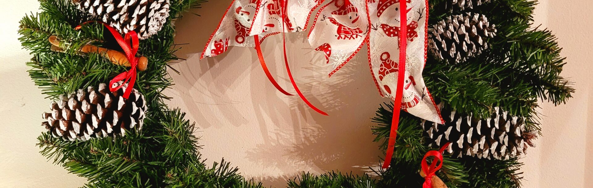 Pinecone Clothespin Wreath