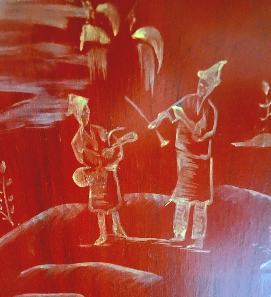 Close Up of Oriental Drawings, RS, photo 1-17-2026