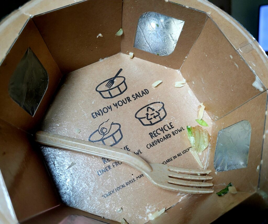 Recycle Salad Bowl, photo 9-20-2026
