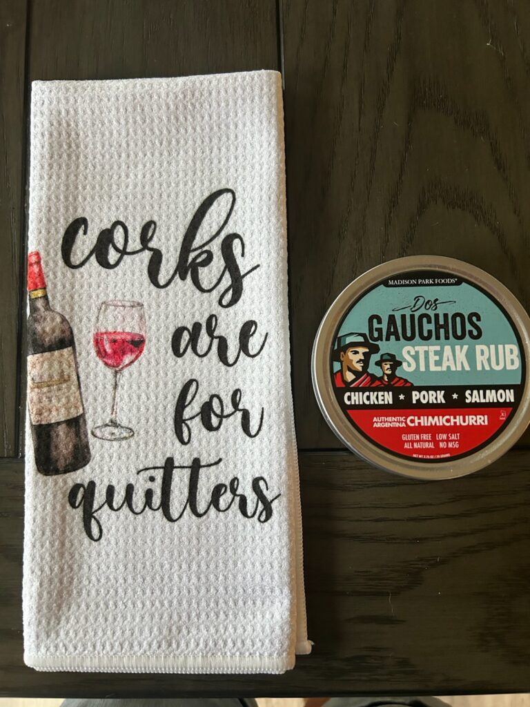 Argentina Themed Dinner Meal Gift